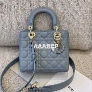 Replica Dior Lady Dior My ABCdior Lambskin Bag with Tonal Enamel Charm 2