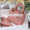 Replica Dior Lady Dior My ABCdior Lambskin Bag with Tonal Enamel Charm