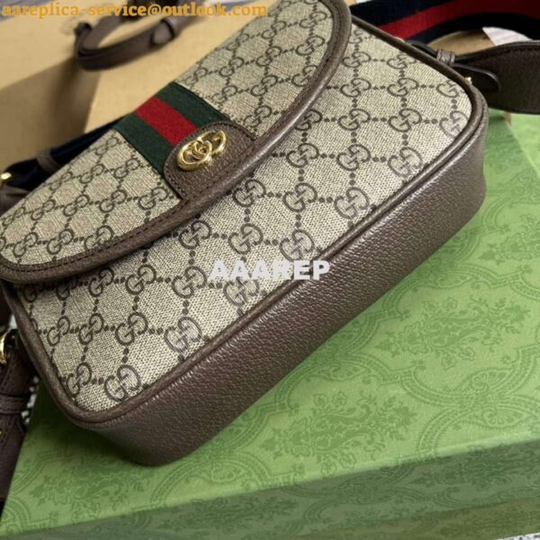 Replica Gucci 722117 Ophidia Mini Gg Shoulder Bag Brown 7