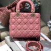 Replica Dior Small Lady My ABCDior Bag Lambskin M0538 White 2