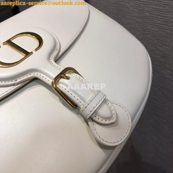 Replica Dior Large Bobby Bag Latte Box Calfskin M9320U 8