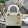 Replica Dior Limited Edition Micro Lady Dior Bag Lambskin and Satin Be