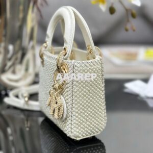 Replica Dior Limited Edition Micro Lady Dior Bag Mini Pearl Embroidery 2