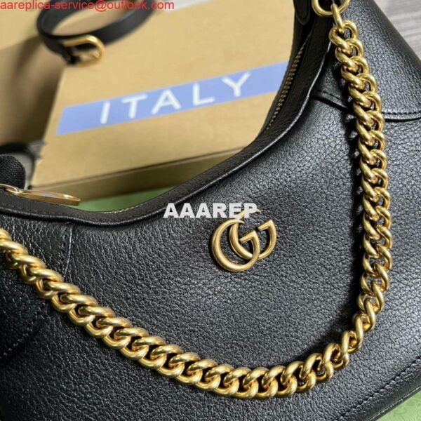 Replica Gucci 731817 Aphrodite Small Shoulder Bag Black 6