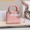 Replica Dior Lizard Leather Mini Lady Dior Bag with Crystals in Royal