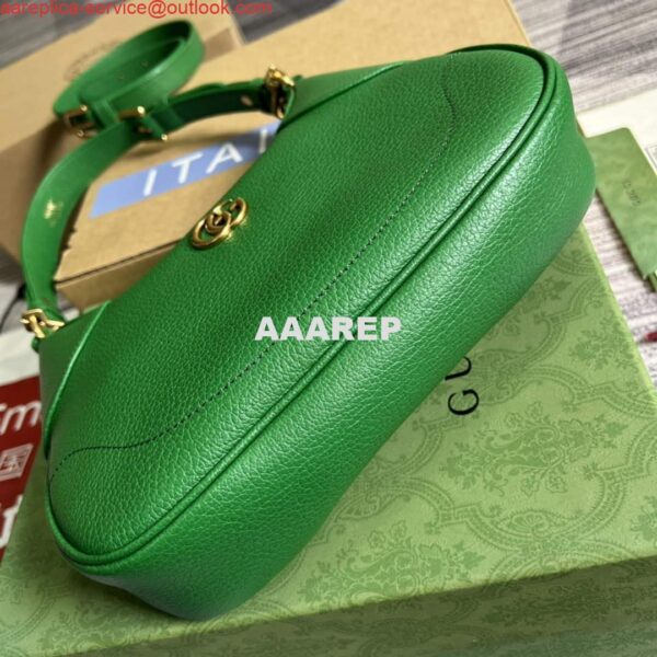 Replica Gucci 731817 Aphrodite Small Shoulder Bag Green 6