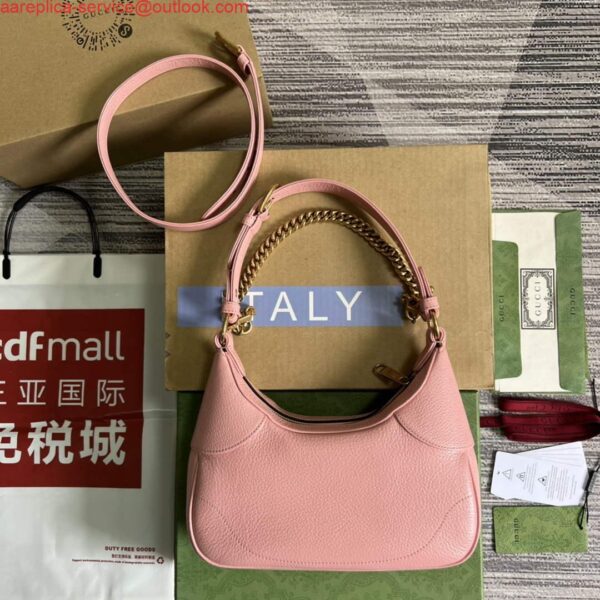 Replica Gucci 731817 Aphrodite Small Shoulder Bag Light pink 3