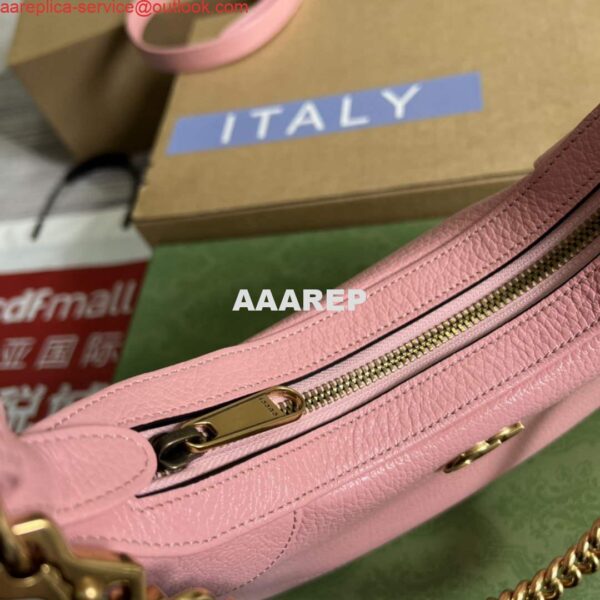 Replica Gucci 731817 Aphrodite Small Shoulder Bag Light pink 7