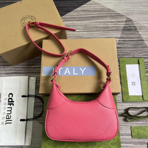 Replica Gucci 731817 Aphrodite Small Shoulder Bag Pink 3