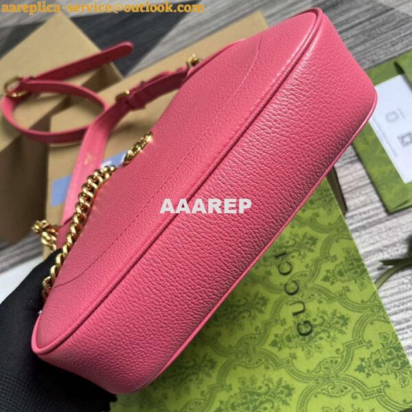 Replica Gucci 731817 Aphrodite Small Shoulder Bag Pink 8