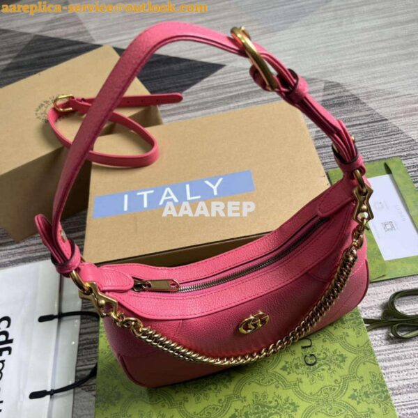 Replica Gucci 731817 Aphrodite Small Shoulder Bag Pink 9