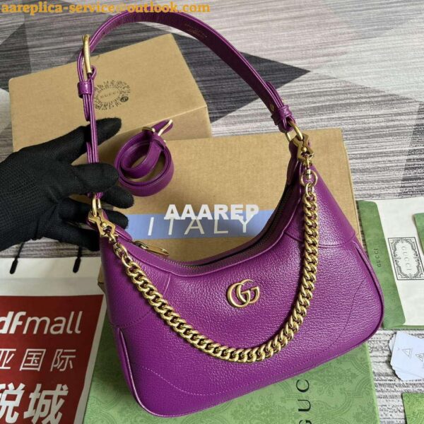 Replica Gucci 731817 Aphrodite Small Shoulder Bag Purple 3