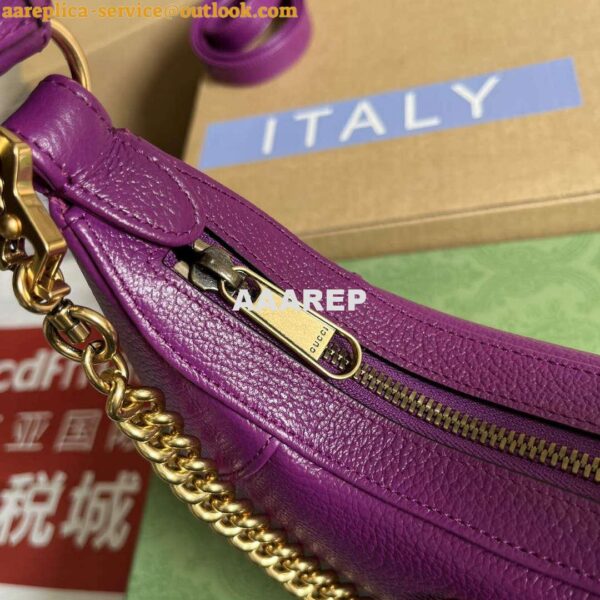 Replica Gucci 731817 Aphrodite Small Shoulder Bag Purple 10