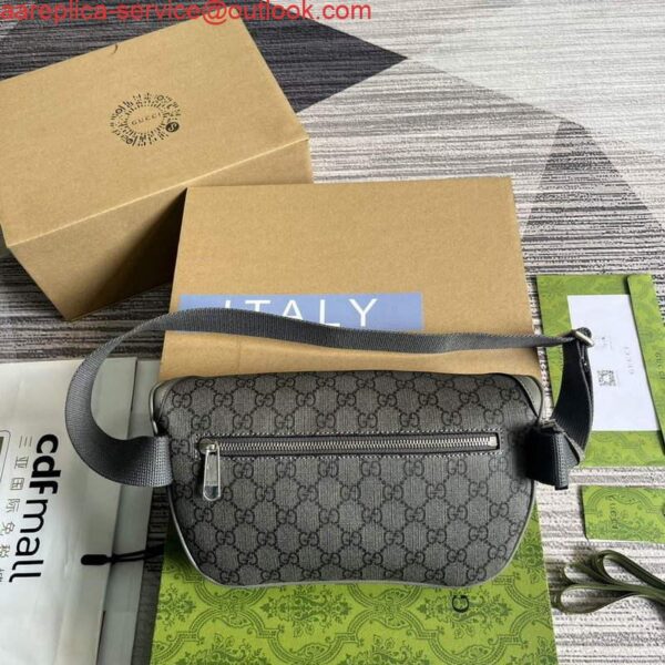 Replica Gucci 733868 Ophidia Belt Bag Grey 3