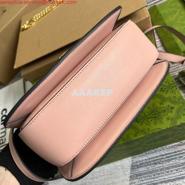 Replica Gucci 735101 Gucci Blondie Top-handle Bag Light pink 7