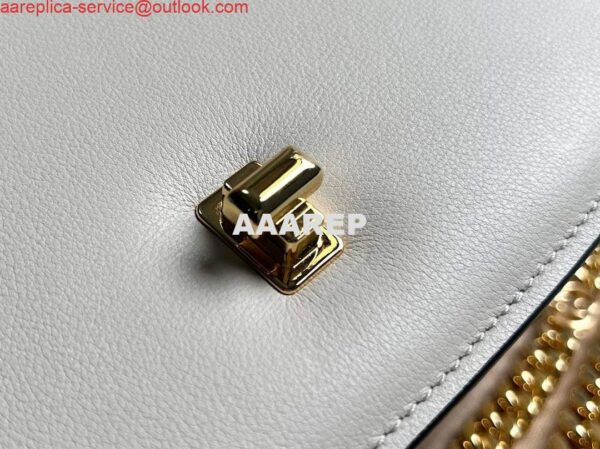 Replica Gucci 735101 Gucci Blondie Top-handle Bag White 8