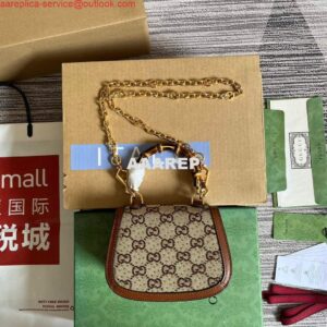 Replica Gucci 735116 Gucci Bamboo 1947 mini top handle bag