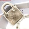 Replica Dior S0856 MICRO LADY Dior Bag Tan Cannage Lambskin 2