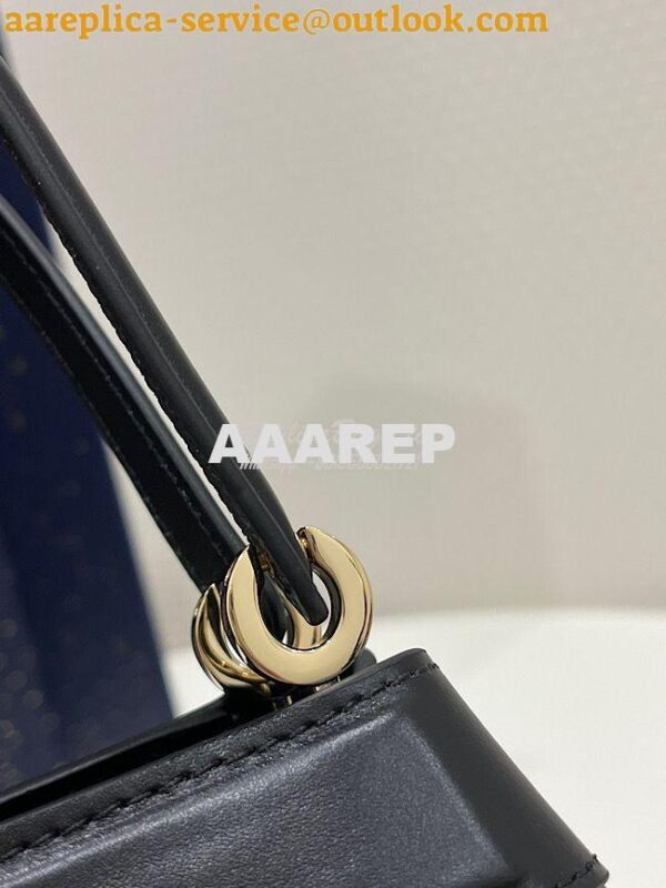 Replica Dior Medium Key Bag Black Box Calfskin M1843 7