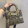 Replica Dior Medium Lady D-Lite Bag Beige Multicolor Dior Jardin d'Hiv