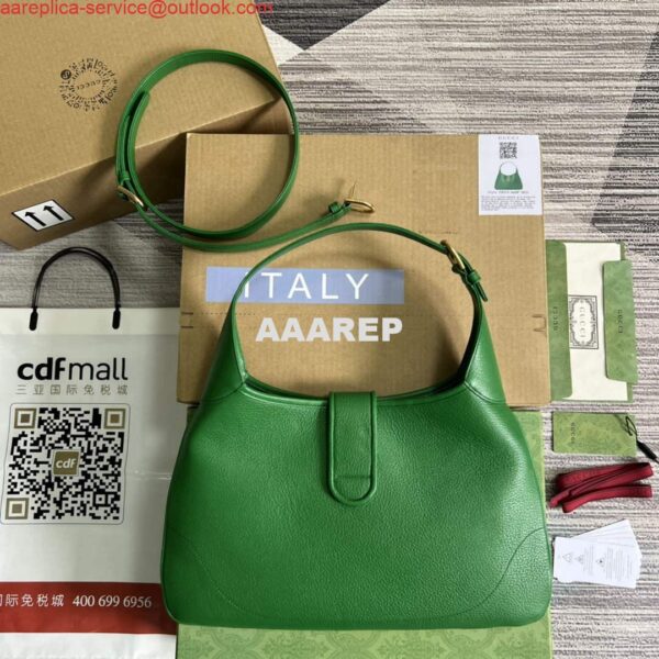 Replica Gucci 726274 Aphrodite Medium Shoulder Bag Green 3