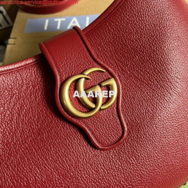 Replica Gucci 726274 Aphrodite Medium Shoulder Bag Red 7