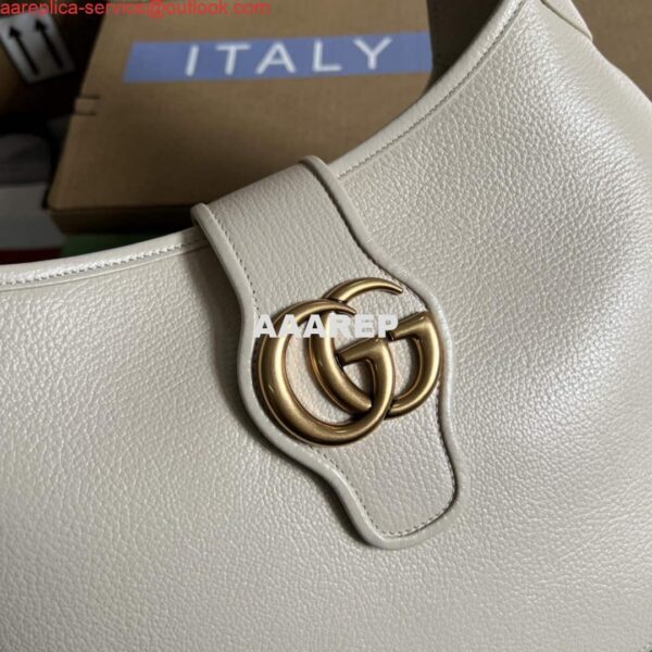 Replica Gucci 726274 Aphrodite Medium Shoulder Bag White 6