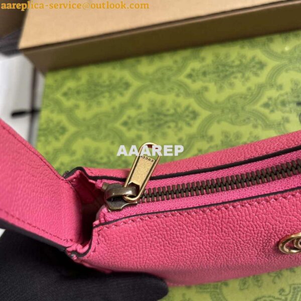 Replica Gucci 739076 Aphrodite Mini Shoulder Bag Pink 9