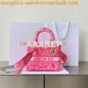 Replica Dior Medium Lady D-Lite Bag Graffiti Je'taime d'Amour Embroide 2