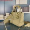 Replica Dior M0565 Medium Lady D-Life Bag Cannage Embroidery Rosewood 2