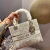 Replica Dior M0565 Medium Lady D-Life Bag Latte Multicolor Cupidon Embroidery