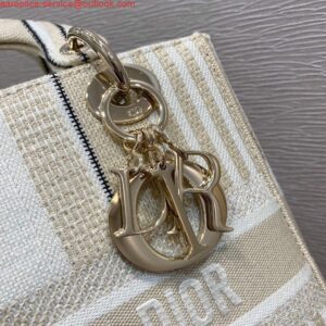 Replica Dior M0565 Medium Lady D-lite Embroidery Bag 2