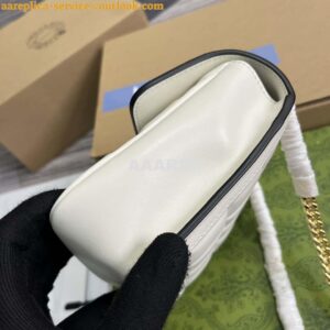 Replica Gucci ‎741457 Gucci Deco Mini Shoulder Bag White 2