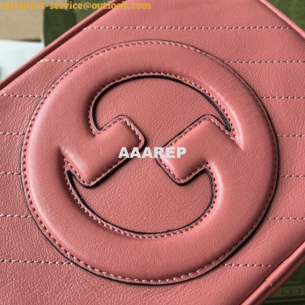 Replica Gucci 742360 Gucci Blondie Small Shoulder Bag Pink 7