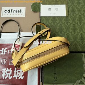 Replica Gucci 742360 Gucci Blondie Small Shoulder Bag Yellow 2