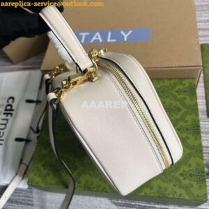 Replica Gucci 744434 Gucci Blondie Top Handle Bag White 2