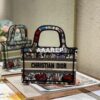 Replica Dior Mini Book Tote S5475 Multicolor Stripes Embroidery 2