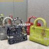 Replica Dior Medium Lady D-Lite Bag Multicolor Butterfly Embroidery M0 2