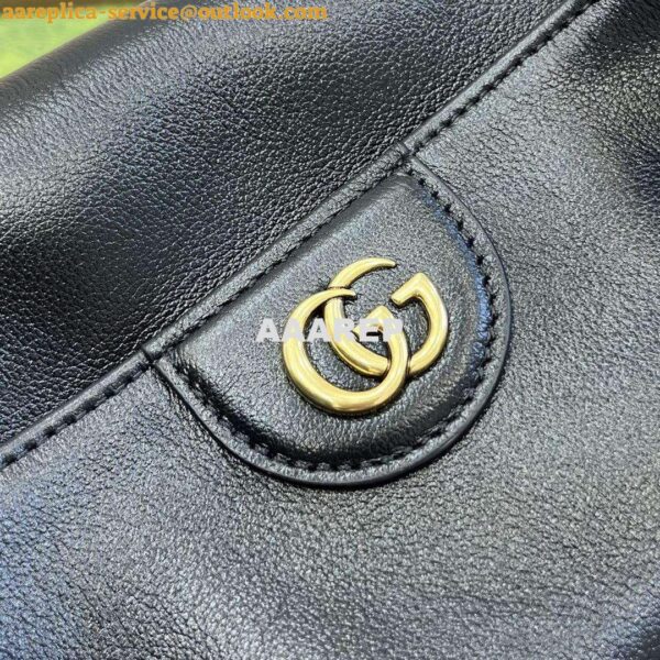 Replica Gucci 746124 Gucci Diana Medium Shoulder Bag Black 5