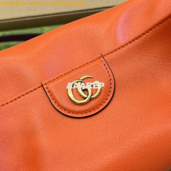 Replica Gucci 746124 Gucci Diana Medium Shoulder Bag Orange 5