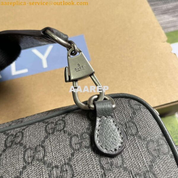 Replica Gucci 746308 Ophidia GG Mini Bag Grey 4