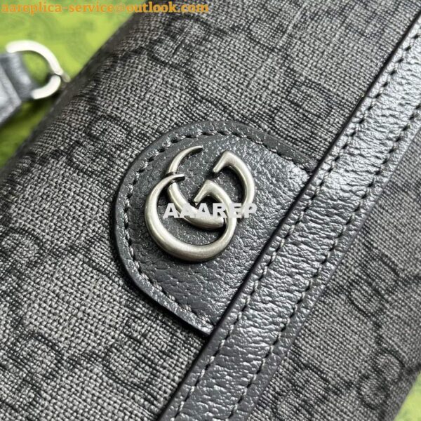 Replica Gucci 746308 Ophidia GG Mini Bag Grey 7