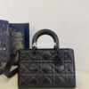 Replica Dior Medium Lady D-Lite Bag Yellow Multicolor Dior Paisley Emb