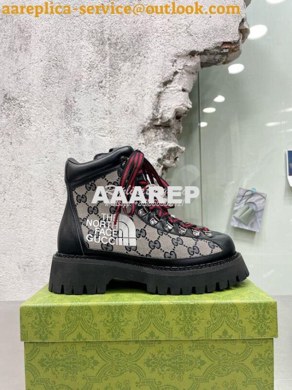 Replica Gucci x The North Face Men Women's boot 679927 GG Supreme 9