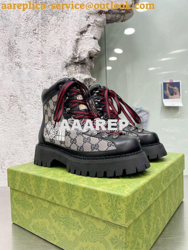 Replica Gucci x The North Face Men Women's boot 679927 GG Supreme 11