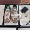 Replica Men Women's Gucci Tennis 1977 Sneaker 606110 Beige Ebony Micke 2