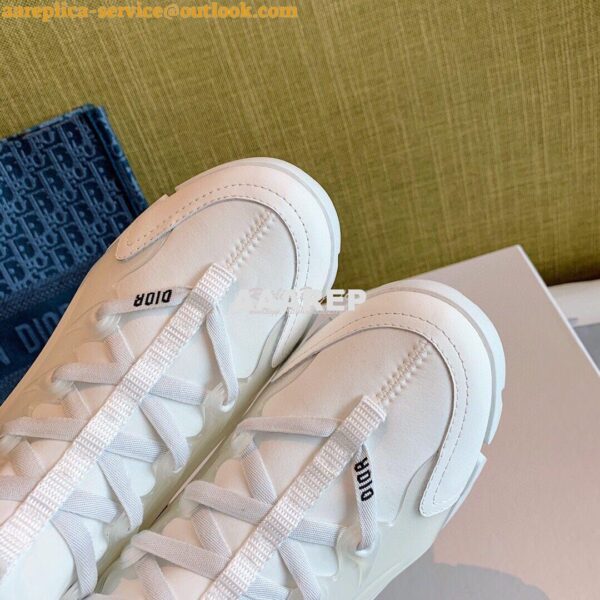 Replica Dior D-Connect Sneaker Technical Fabric White 6