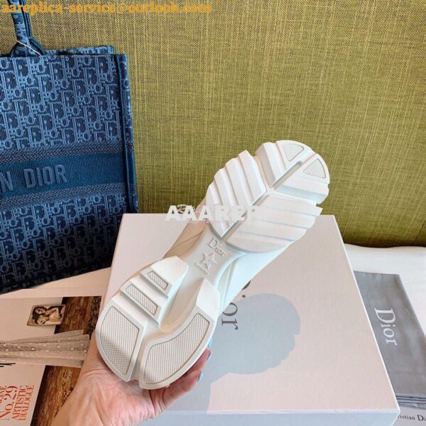 Replica Dior D-Connect Sneaker Technical Fabric White 10