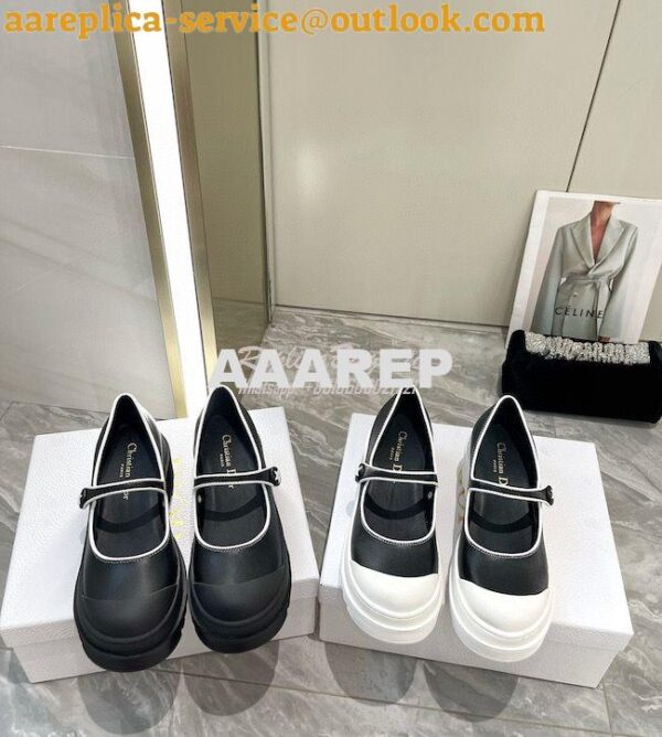 Replica Dior D-Doll 2.0 Pump Black Supple Calfskin KCP951