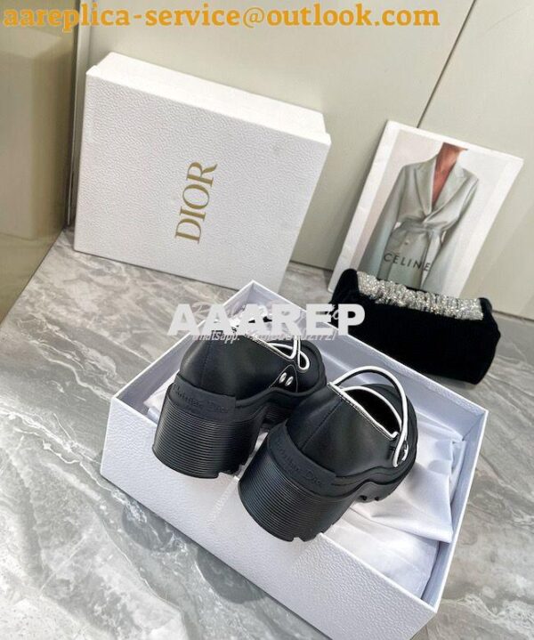 Replica Dior D-Doll 2.0 Pump Black Supple Calfskin KCP951 5